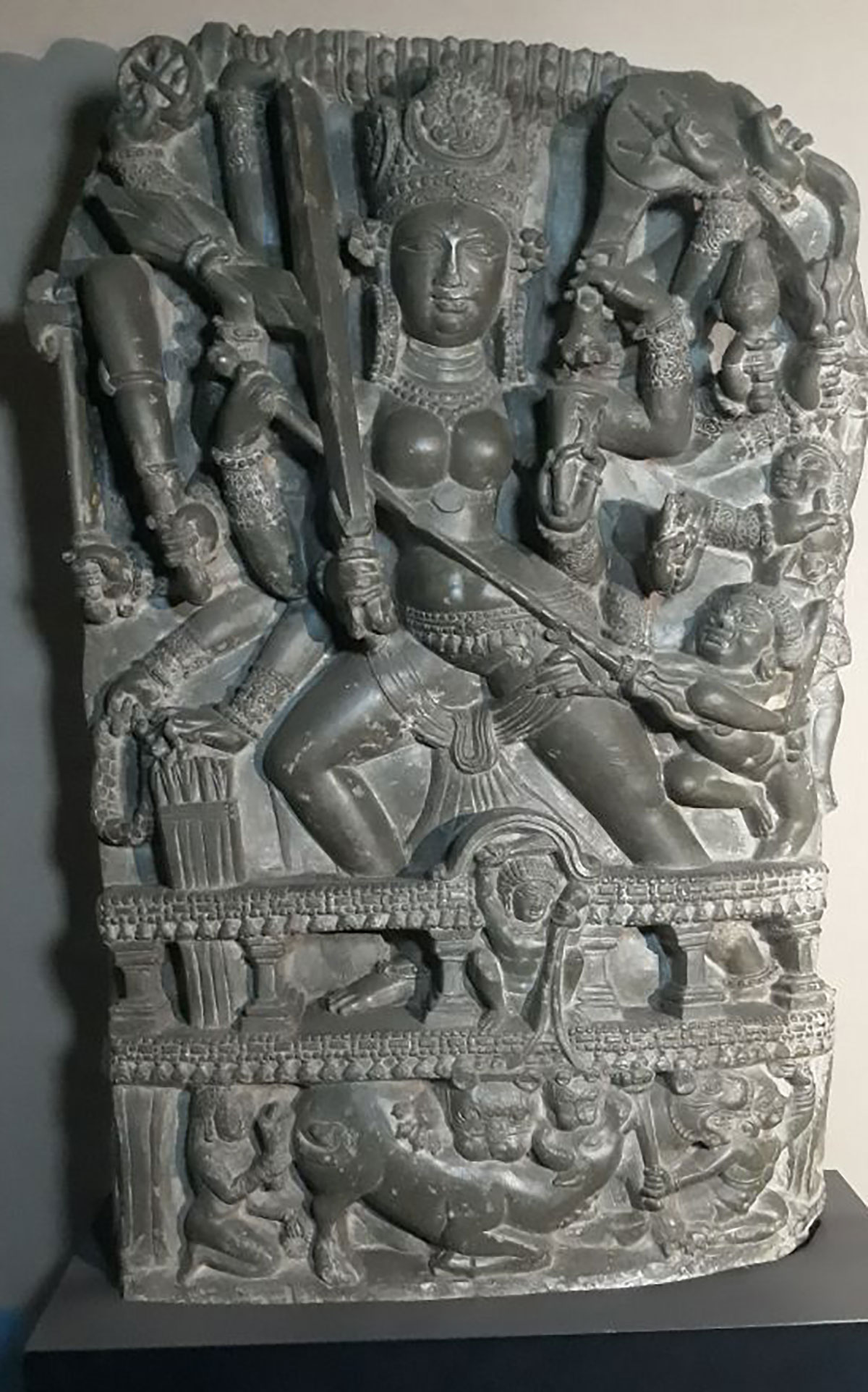 Durga-statue-smuggled-out-of-Kashmir-and-recovered-from-Germany.