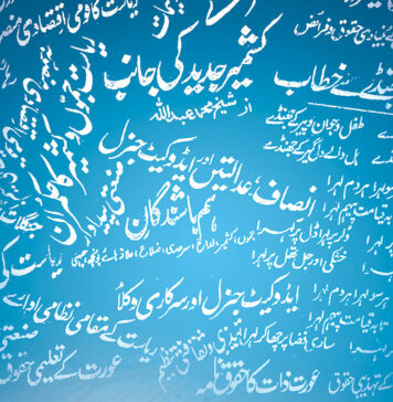 Erasing the Script? Cover-Illustration---Urdu-Language