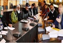 DDC Ganderbal reviews progress on Developmental projects, winter preparedness