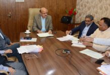 Chief Secretary chairs SEC of SDRF