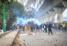 Clashes erupted in various parts of Delhi after centre passes Citizen Amendment Bill.