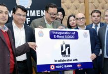 Navin Choudhary launches e-Rent Portal- SIDCO