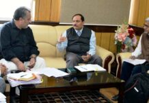 Advisor Bhatnagar takes stock of road safety measures undertaken across J&K