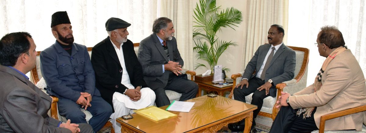 LT GOVERNOR MEETING DELEGATION COMPRISING OF CHAIRPERSON BDC RAJOURI