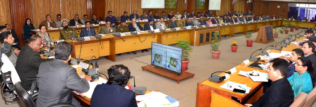 Lt Governor chairing review meeting at Udhampur-2
