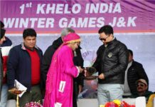 First ever Khelo India Winter Games starts at Gulmarg