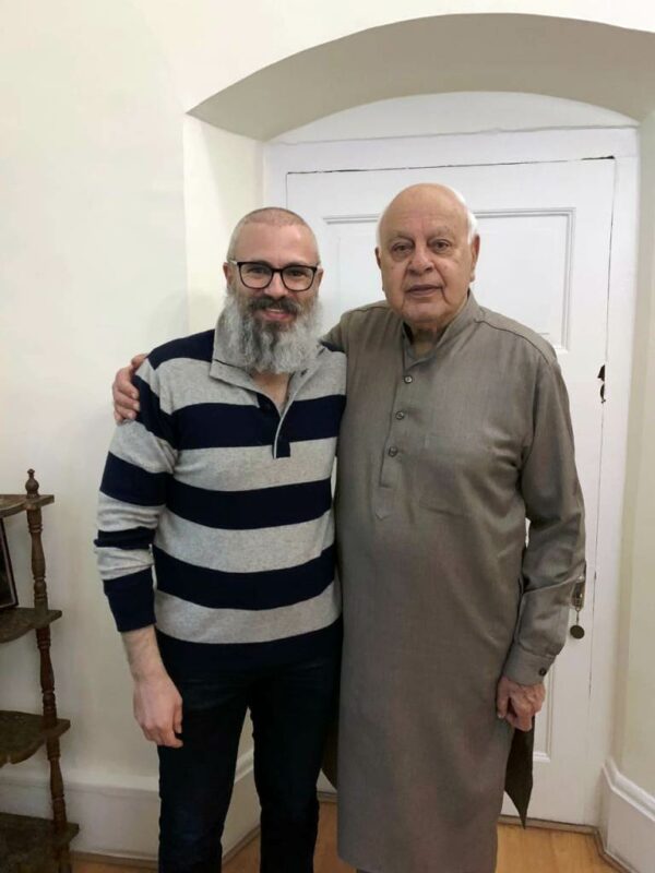 Omar Abdullah with Dr farooq Abdullah