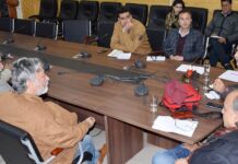 PCI Team interacts With Media