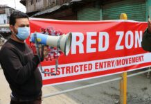 Covid-19: Kashmir valley except Bandipora district declared as red zone