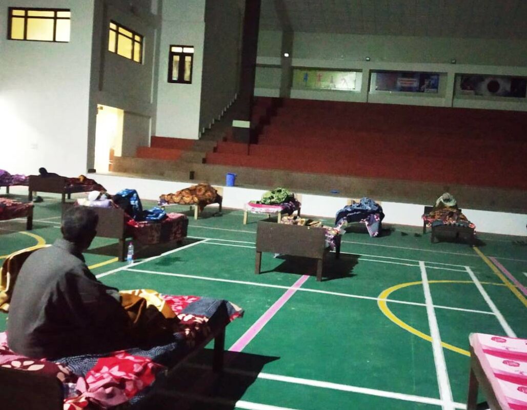 An image showing the state of an administartive quarantine centre KL Image Special Arrangement