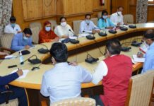 Div Com For Strengthening Covid Management Centres In Anantnag