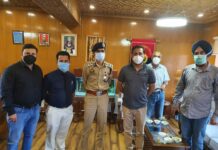 DAK Meets IGP Kashmir