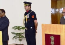 Lt Governor Administers Oath To BR Sharma As Chairman JKPSC