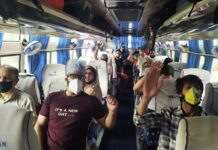 Over 470 Stranded Kashmiris Leave MP For J&K In Buses