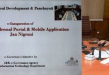 Advisor Baseer Khan e-inaugurates e-governance portals for tracking procurement, grievances