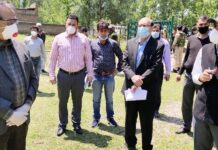 Advisor Baseer Khan reviews measures taken for containing COVID-19 in Bandipora