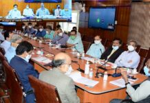 MoS Home, Lt Governor review administrative, developmental works in J&K