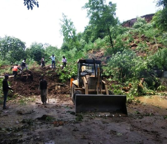 Landslide Damages School, Houses in Poonch Village; Residents Seek Rehabilitation