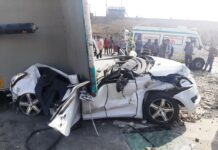 Two Dead, Two Injured In Road Accident