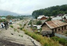 Army Vehicle Turns Turtle In South Kashmir