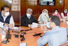 Central Team Reviews COVID Control Measures In J&K