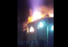 Midnight Blaze Damages R&B Department Office In Srinagar