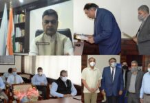 Union Minister Administers Oath To Lokesh Dutt As Chairman Joint ERC