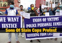 Sons Of Slain Cops Protest