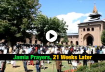 Jamia Prayers, 21 Weeks Later
