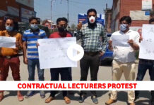 Contractual Lecturers Protest