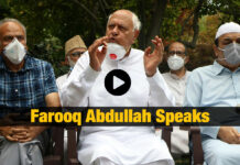 Farooq Abdullah Speaks