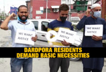 Dardpora Residents Demand Basic Necessities