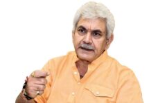 BJP’s Sinha Appointed As New Lieutenant Governor Of J&K