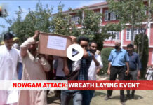 Nowgam Attack: Wreath Laying Event