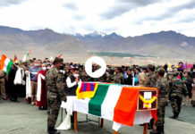 Last Rites Of SFF Commando At Leh