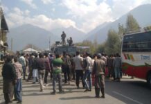 Man Injured After Army Vehicle Hits Minibus In Ganderbal