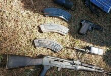 Hideout Busted, Arms And Ammunition Recovered