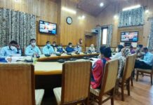 Div Com For Adequate Covid-19 Facilities At All Winter Cut-Off -Zones In Kashmir