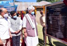 LG Sinha Inaugurates Various Developmental Projects, Lays Foundation Stones Of Public Importance Works