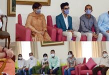 Lt Governor Meets NEET Qualifiers
