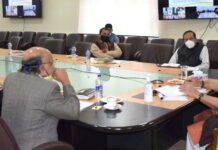Lt Governor Reviews Core Features Of JK Health Insurance scheme