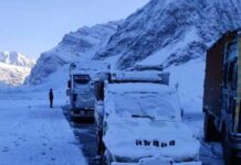 Leh–Manali Highway Closed for Winter Traffic
