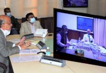 Union Home Secy Reviews Apportionment Of Assets And Liabilities Between J&K, Ladakh