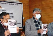 Prof Talat Releases Book, Journal On Kashmir studies