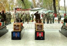 Army Pays Tributes To Soldiers Killed In Cross LoC Shelling