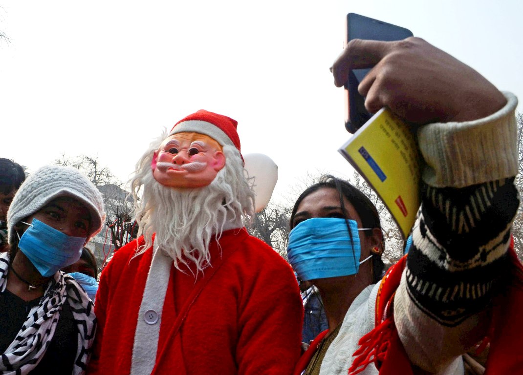 Christmas Celebrated In Kashmir Amid Pandemic