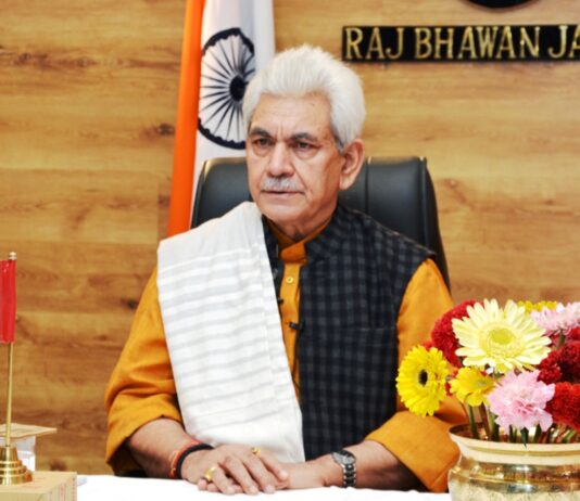 LG Sinha Greets Space Community on National Space Day