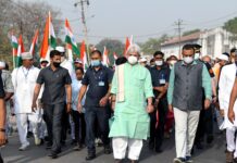 ‘Azaadi Ka Amrut Mahotsav’: Lt Governor Joins Dandi March In Gujarat, Pays Tributes To Gandhi, Patel