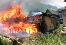 Banihal Village Goes Up In Flames