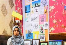 Sopore Teenage Girl Keeping Mother’s Childhood Love For Art Alive